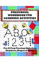 Preschool Workbook Fun Learning Activities