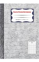 Graph Paper Notebook: Quad Ruled 4x4 - 110 Pages - 7" x 10" Squared Graphing Paper * Blank Notebook * Grid Paper * Softback ...(Composition Books)