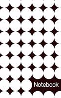 Notebook: Polka Dot Notebook for Polka Dot Lovers; Dotty Notebook; Pattern Notebook; 6x9inch Notebook with 108-wide lined pages