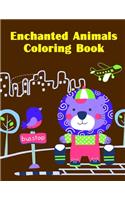 Enchanted Animals Coloring Book: Creative haven christmas inspirations coloring book(9 Adventure Coloring)