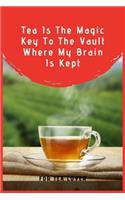 Tea Is The Magic Key To The Vault Where My Brain Is Kept