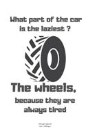 What part of the car is the lazies The wheels, because they are always tired