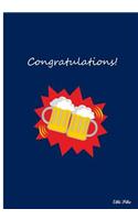 Congratulations!: Collectible Notebook