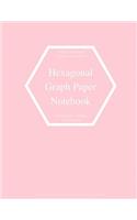 Hexagonal Graph Paper Notebook: Small Hexagons Light Grey Grid .4 Inch (1 cm) Diameter .2 Inch (.5 cm) Per Side 120 Pages: Hex Grid Paper A4 Size 8.5" x 11" Graph Workbook Hex Map 