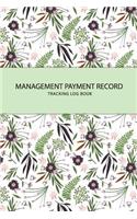 Management Payment Record Tracking Log Book