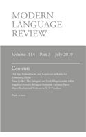 Modern Language Review (114