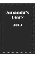 Amanda's Diary: 2019