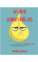 Angry Vegetables Recipe Journal Grumpy Onion