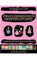 Schnittfähigkeiten für Kinder: Prinzessinen-Gestaltung - Ausschneiden und Einfügen(62 Schnittfähigkeiten Für Kinder)
