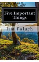Five Important Things