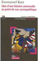 Idee D'Une Histoire Universelle Au Point De Vue Cosmopolitique