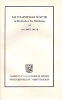 Das Strassburger Munster Im Rechtsleben Des Mittelalters