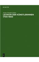 Lexikon Der Kunstlerinnen 1700-1900