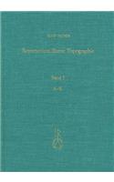 Repertorium Alterer Topographie: Druckgraphik Von 1486 Bis 1750(Sarkophag Studien)
