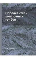 Определитель шляпочных грибов