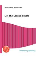 List of A-League Players