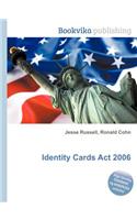 Identity Cards ACT 2006