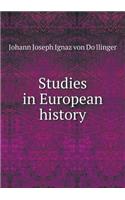 Studies in European History