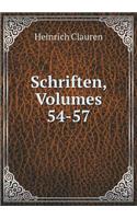 Schriften, Volumes 54-57