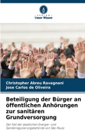 Beteiligung der Bürger an öffentlichen Anhörungen zur sanitären Grundversorgung
