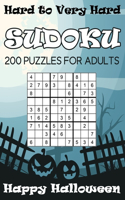 Hard to Very Hard Sudoku Happy Halloween