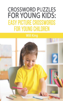 Crossword puzzles for young kids: Easy picture crosswords for young children.Color version