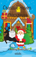 Creative Haven Christmas Coloring Books for Adults