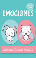 EMOCIONES. Libro infantil para colorear.