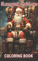 Steampunk Christmas Coloring Book