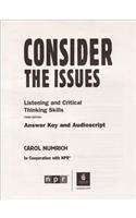 Consider The Issues Answer Key