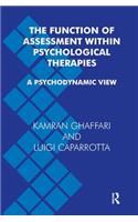 Function of Assessment Within Psychological Therapies