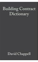 Building Contract Dictionary