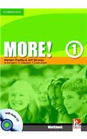 More! Level 1 Workbook with Audio CD