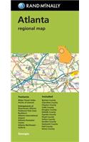 Rand McNally Folded Map: Atlanta Regional Map