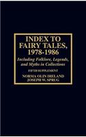 Index to Fairy Tales, 1978-1986, Fifth Supplement