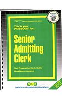 Senior Admitting Clerk