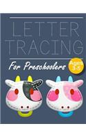 Letter Tracing for Preschoolers COW