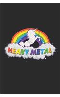 Heavy Metal Unicorn Notebook