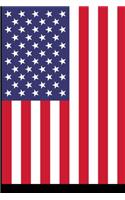 American Flag Notebook
