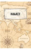 Kuwait: Ruled Travel Diary Notebook or Journey Journal - Lined Trip Pocketbook for Men and Women with Lines