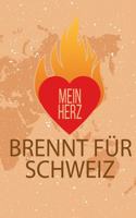 Mein Herz Brennt Für Schweiz: Dein Persönliches Notizbuch Für Dein Lieblingsland - Heimat Liebe Erinnerungen Erlebnis Reisen Urlaub Erde Welt - Journal Taschenbuch Merkbuch Schre