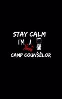 Stay Calm I'm Almost A Camp Counselor