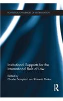 Institutional Supports for the International Rule of Law