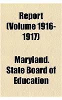 Report (Volume 1916-1917)