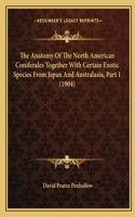 Anatomy Of The North American Coniferales Together With Certain Exotic Species From Japan And Australasia, Part 1 (1904)