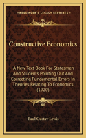 Constructive Economics