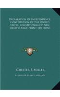 Declaration of Independence; Constitution of the United States; Constitution of New Jersey