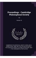 Proceedings - Cambridge Philosophical Society