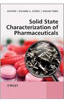Solid State Characterization of Pharmaceuticals