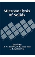 Microanalysis of Solids